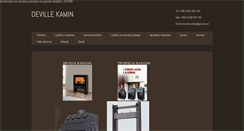 Desktop Screenshot of obrt-deville-kamin.hr